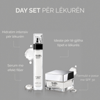 Serum per lekuren me vitamine c  , dhe krem dite me spf 30 amis beauty 