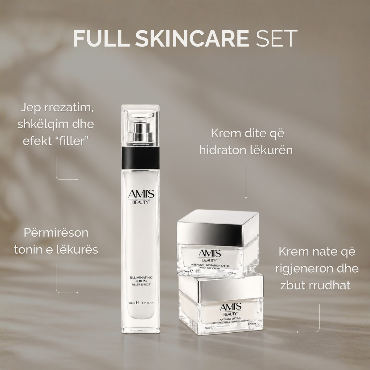 Rutina e Plotë për Lëkurën- Full Skincare Set