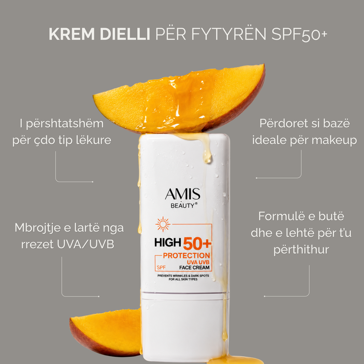 krem mbrojtes dielli me spf 50 + 