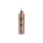 Brown pump bottle of Amis Beauty Keratin Therapy Mask on a white background.